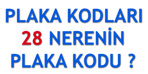 28 Plaka Kodu