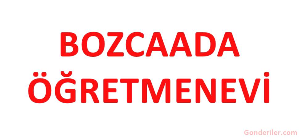 Bozcaada Öğretmenevi
