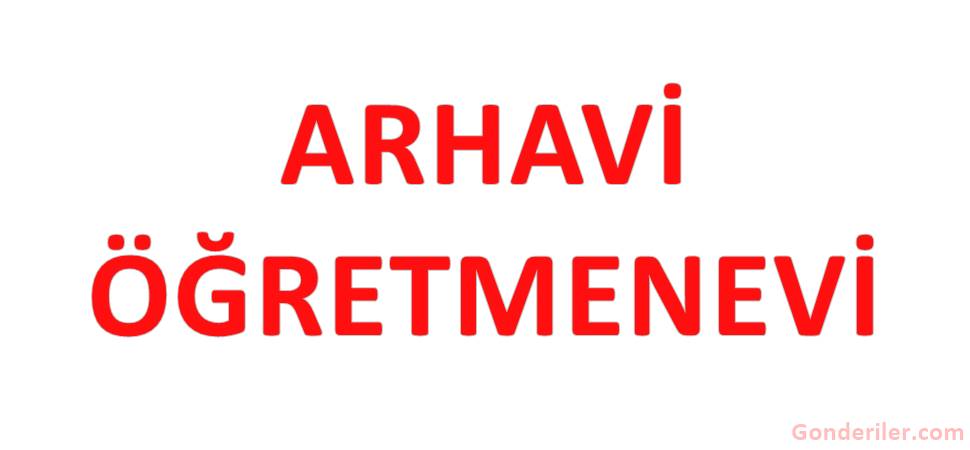Arhavi Öğretmenevi