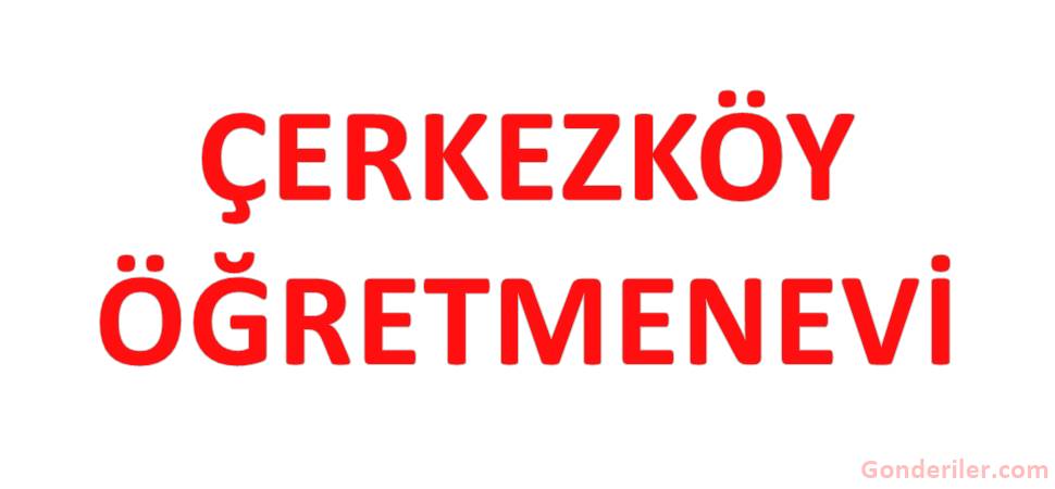 Çerkezköy Öğretmenevi