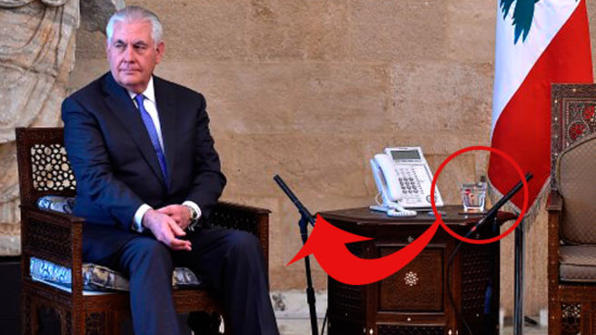 ABD Dışişleri Bakanı Tillerson'a büyük şok! O anlar canlı yayınlandı