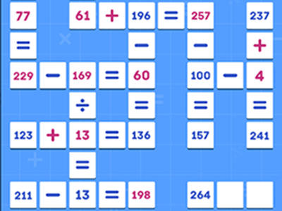 Matematik Bulmaca Oyunu Oyna