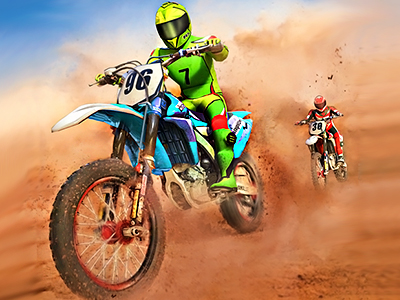 Motocross Yarışı Oyunu Oyna