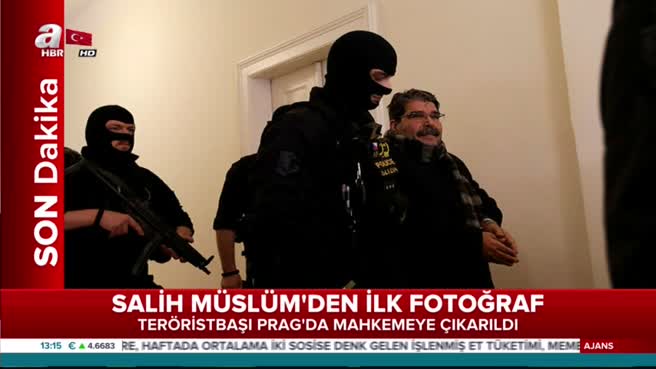 Teröristbaşı Salih Müslüm'den ilk görüntüler geldi.