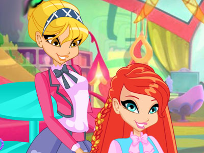 Winx Club Kuaför Oyunu Oyna